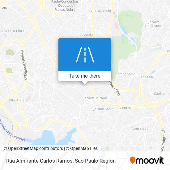 Rua Almirante Carlos Ramos map