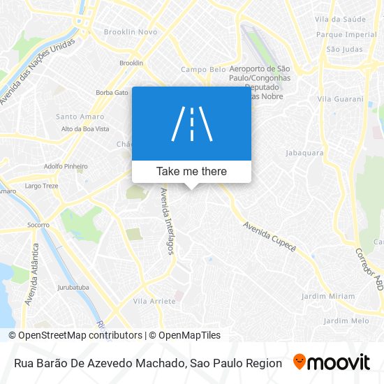 Rua Barão De Azevedo Machado map