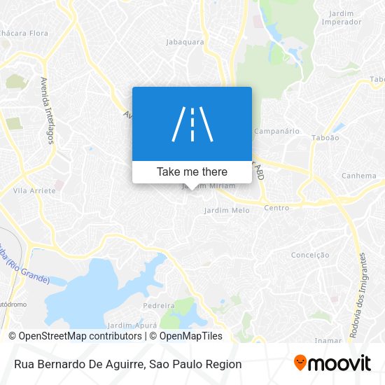Rua Bernardo De Aguirre map