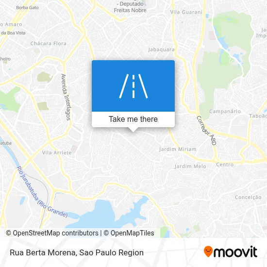 Rua Berta Morena map