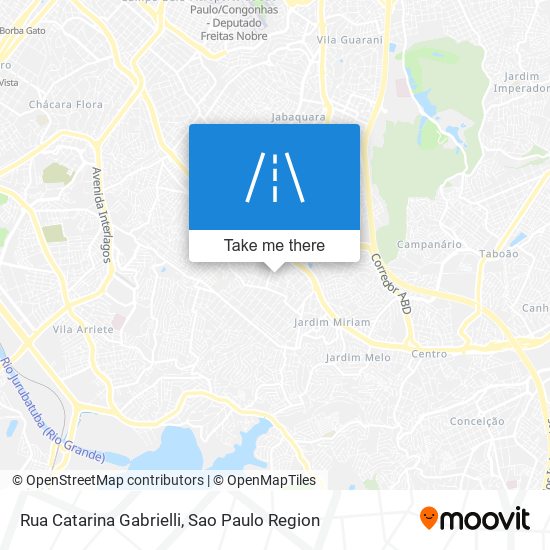 Rua Catarina Gabrielli map