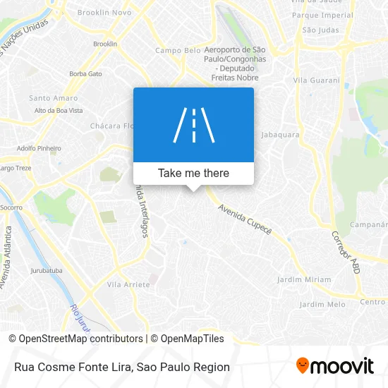 Rua Cosme Fonte Lira map