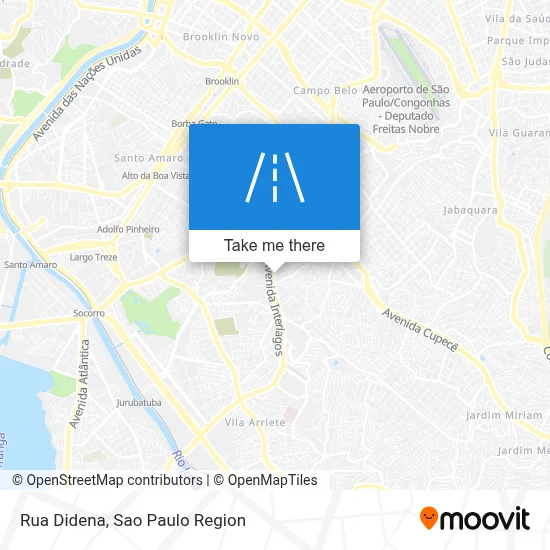 Rua Didena map