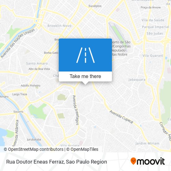 Rua Doutor Eneas Ferraz map