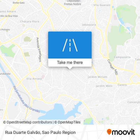 Mapa Rua Duarte Galvão