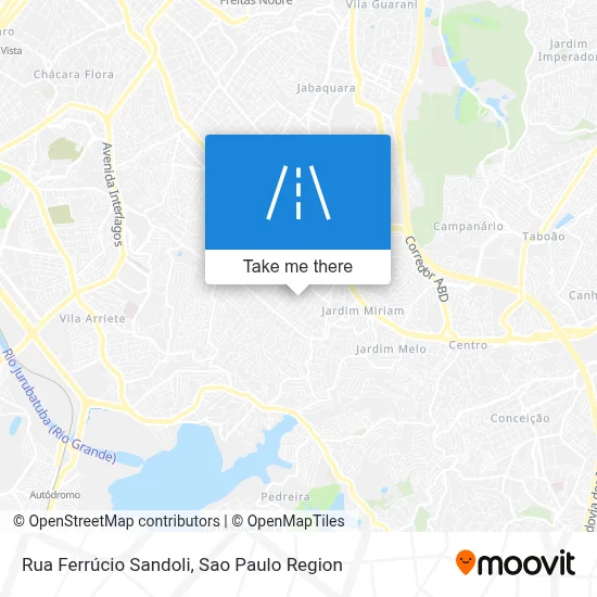 Rua Ferrúcio Sandoli map