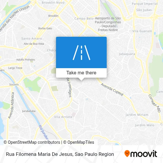 Rua Filomena Maria De Jesus map