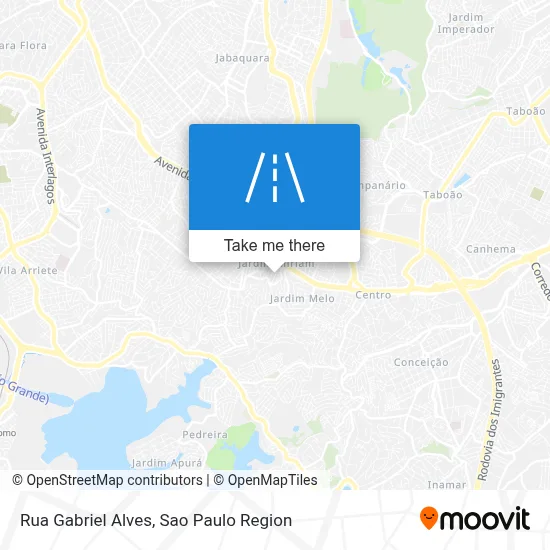 Rua Gabriel Alves map