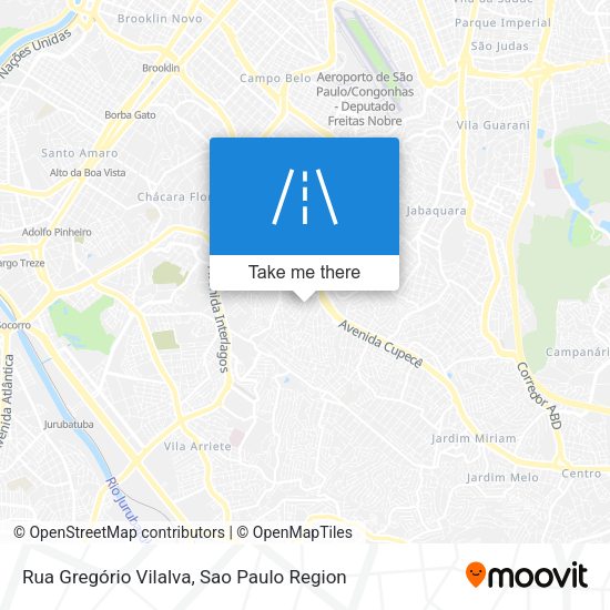Rua Gregório Vilalva map
