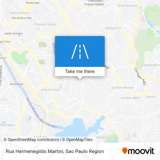 Rua Hermenegildo Martini map