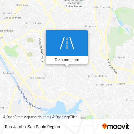 Rua Jaroba map