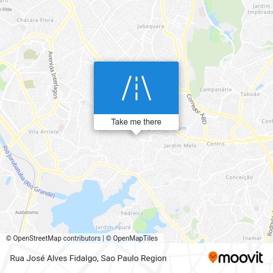 Rua José Alves Fidalgo map