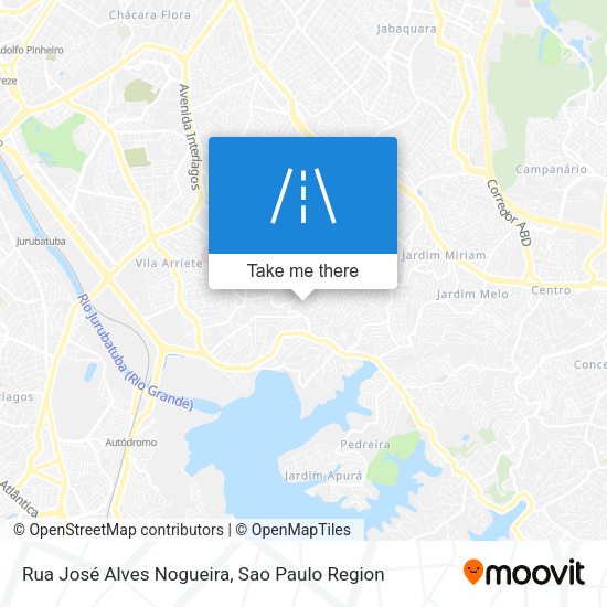 Rua José Alves Nogueira map