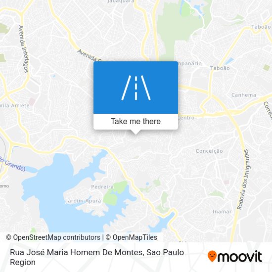 Rua José Maria Homem De Montes map