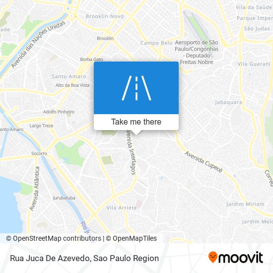 Rua Juca De Azevedo map