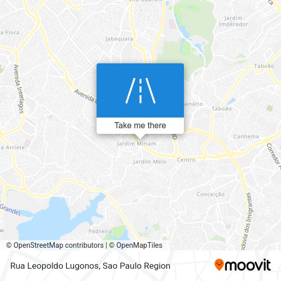 Rua Leopoldo Lugonos map