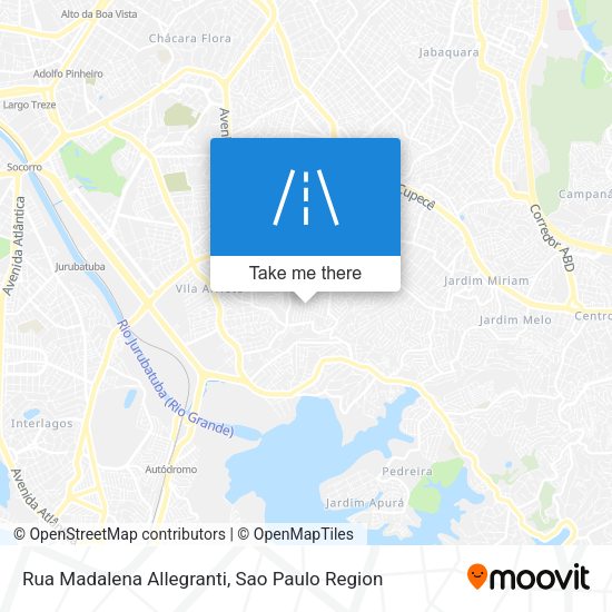 Rua Madalena Allegranti map