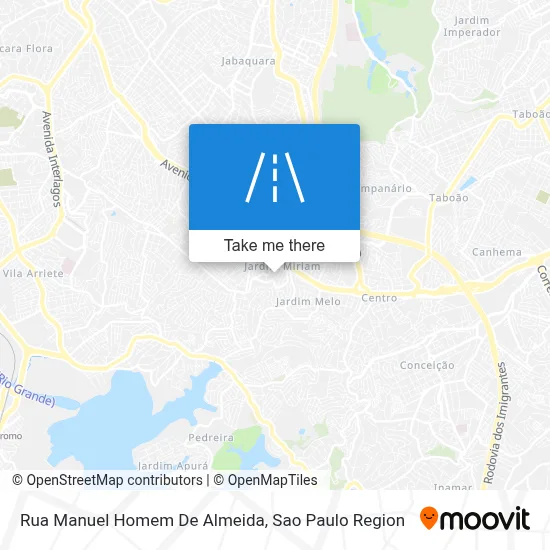 Rua Manuel Homem De Almeida map