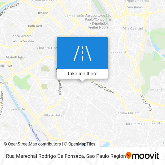 Rua Marechal Rodrigo Da Fonseca map