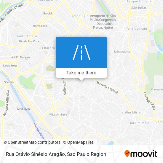 Rua Otávio Sinésio Aragão map