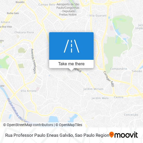 Rua Professor Paulo Eneas Galvão map