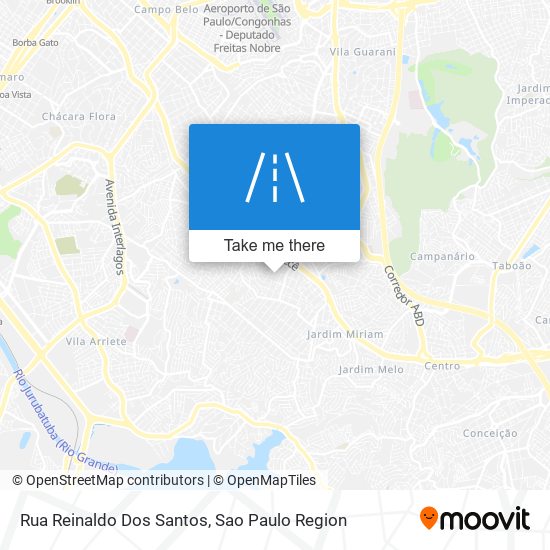 Rua Reinaldo Dos Santos map