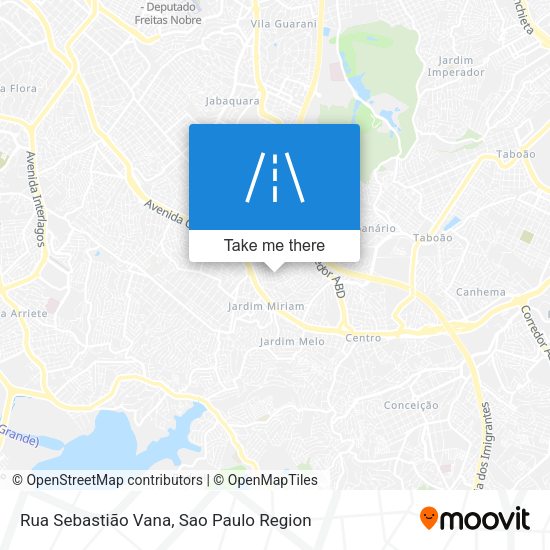 Rua Sebastião Vana map