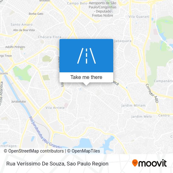Rua Veríssimo De Souza map