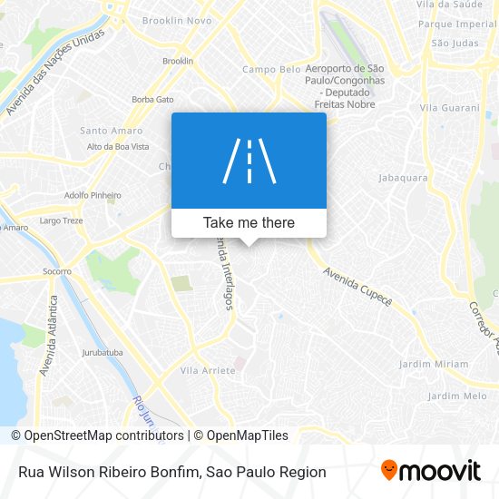 Rua Wilson Ribeiro Bonfim map
