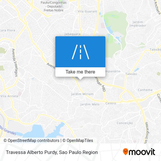 Travessa Alberto Purdy map