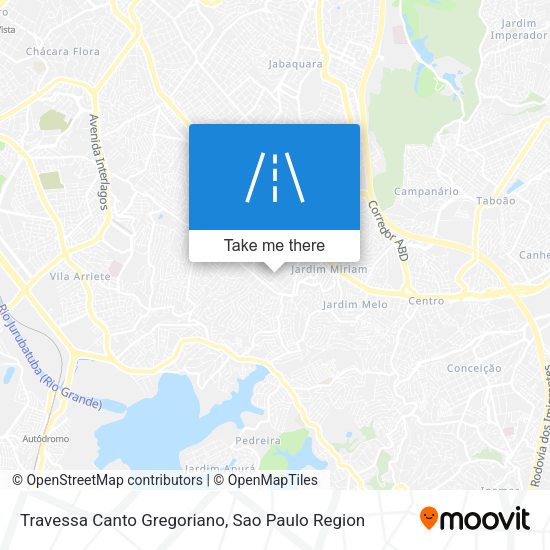 Travessa Canto Gregoriano map