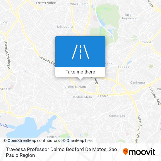 Travessa Professor Dalmo Bedford De Matos map