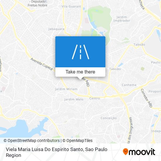 Viela Maria Luisa Do Espirito Santo map