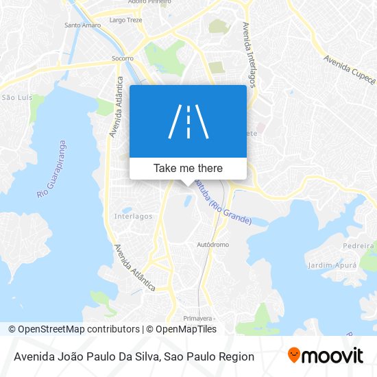 Avenida João Paulo Da Silva map