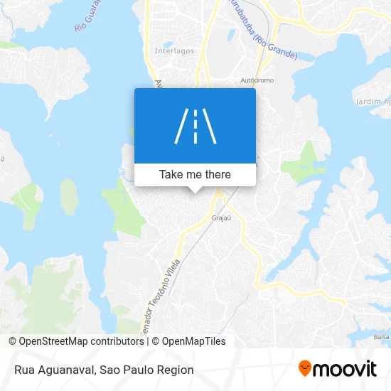 Rua Aguanaval map