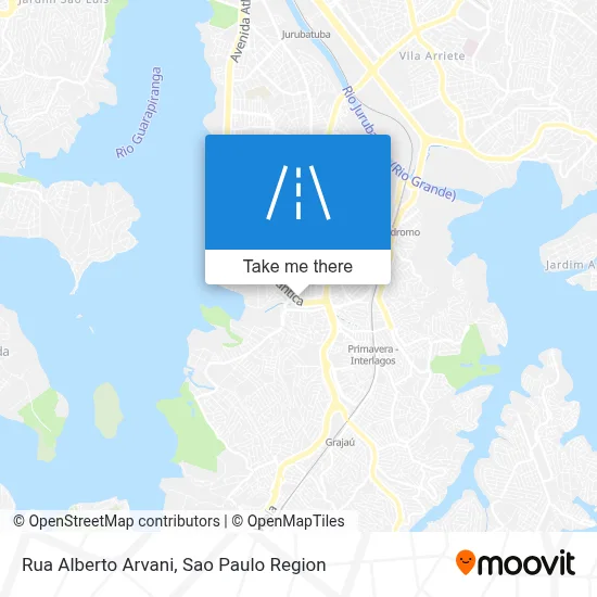 Rua Alberto Arvani map