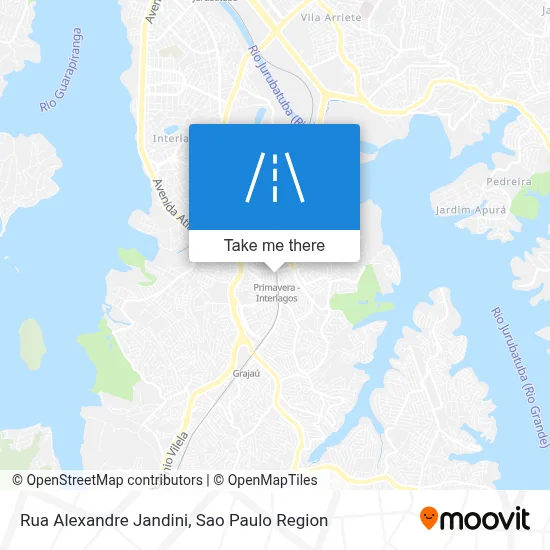 Rua Alexandre Jandini map