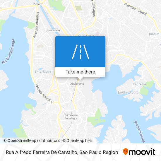 Rua Alfredo Ferreira De Carvalho map