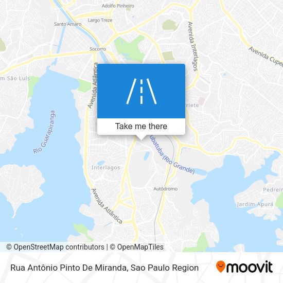 Rua Antônio Pinto De Miranda map
