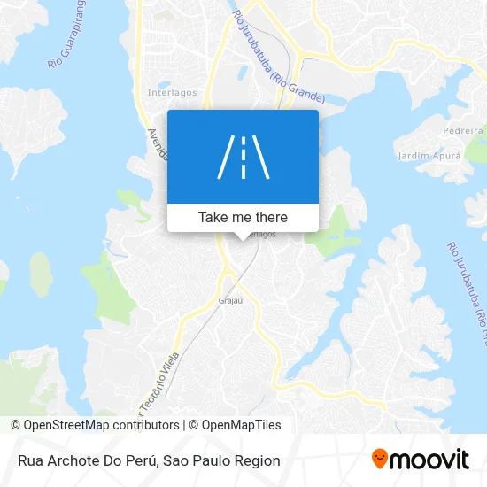 Rua Archote Do Perú map