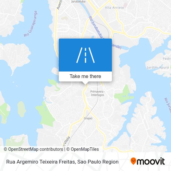 Rua Argemiro Teixeira Freitas map