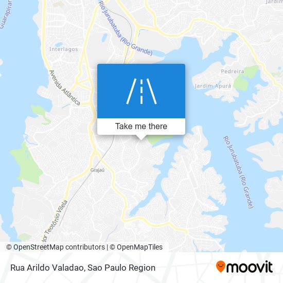 Rua Arildo Valadao map