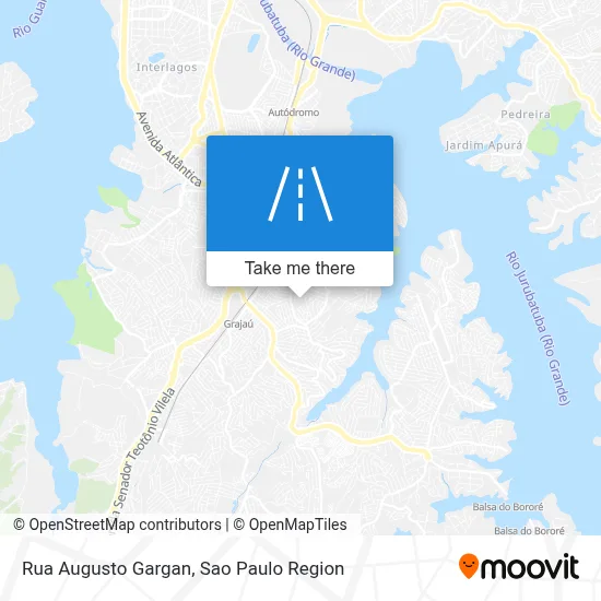 Rua Augusto Gargan map