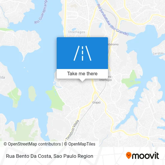 Rua Bento Da Costa map