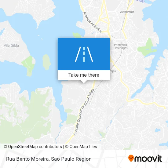 Rua Bento Moreira map