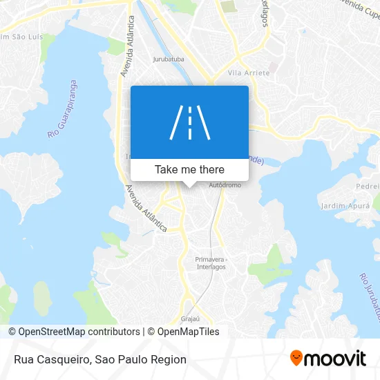 Rua Casqueiro map