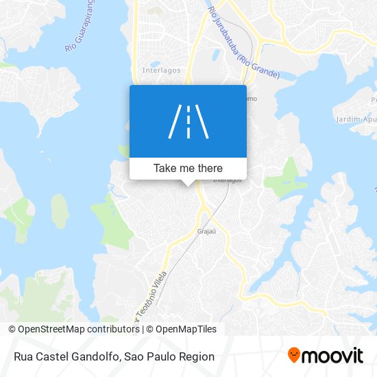 Rua Castel Gandolfo map