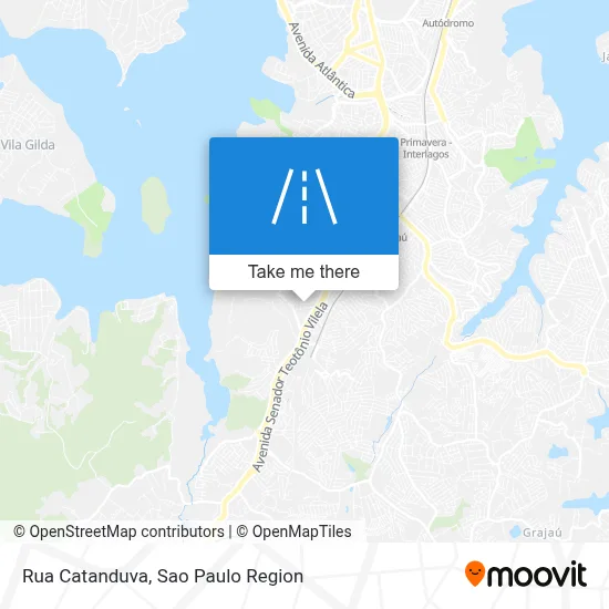 Rua Catanduva map