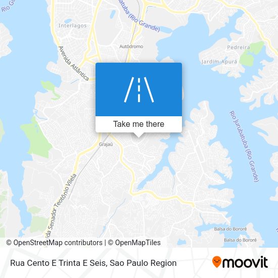 Rua Cento E Trinta E Seis map