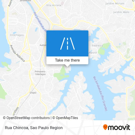 Rua Chincoa map
